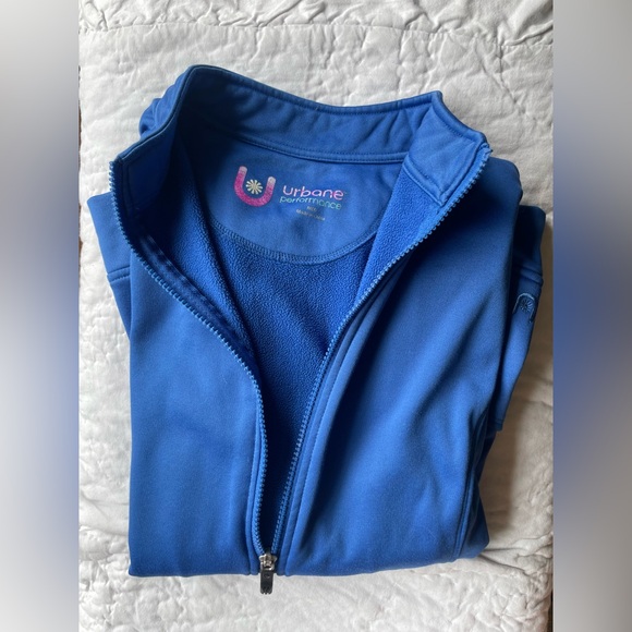 Urbane Jackets & Blazers - Urbane Performance Royal Blue Scrub Jacket